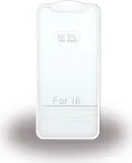 CYOO Premium Apple iPhone X 5D grūdinto stiklo ekrano apsauga - balta