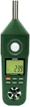 Extech EN300 5-in-1 aplinkos matuoklis: anemometras, higrometras, liuksmetras, termometras, garso lygio matuoklis