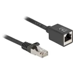 Tinklo kabelis DeLOCK 90309 RJ-45 Cat6a 2 m Juoda