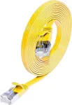 Wirewin SLIM STP tinklo kabelis, geltonas, 1,5 m, Cat6 S/UTP (STP) (PKW-STP-SLIM-KAT6 1.5 GE)