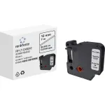 RENKFORCE RF-LT-D45010 suderinama DYMO D1 etikečių juosta 12mm permatoma juoda 7m RF-6027820