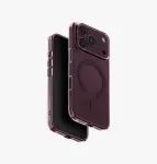 UNIQ Airsuit MagClick įkrovimo dėklas iPhone 18 Pro / 17 Pro - Burgundy