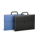 Aplankas-portfolio, segtuvas Forpus, A4, juodas, 12 + 1 skyriai 0822-005