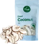 Eco fresh foods džiovintas kokosas 100 g &ndash; smulkintas kokosas, 100 g pakuotė