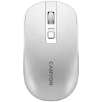 CANYON pelė MW-18 Wireless Charge Pearl White