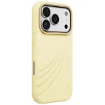 UNIQ Coehl Serina dėklas iPhone 18 Pro / 17 Pro, magnetinis įkrovimas, geltonas
