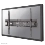 Neomounts LFD-W1640MP stacionarus sieninis TV laikiklis, 37-75 colių (94-190,5 cm), VESA 200x200-600x400, daugiausia 35 kg, gylis 6,2 cm, su vieta medijų grotuvui / mini PC, plieno, juodas