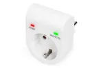 Apsauginis nuo įtampos &scaron;uolių adapteris Digitus DN-95400