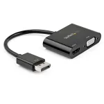 StarTech.com DisplayPort į HDMI VGA adapteris &ndash; DP 1.2 HBR2 į HDMI 2.0 (4K 60Hz) arba VGA 1080p keitiklis &ndash; DP į HDMI arba VGA monitoriaus adapteris