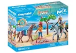 Playmobil 71470 Horses of Waterfall: Arklių Jodinėjimo Kelionės Pradžios Rinkinys