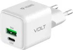 Sieninis USB-C / USB-A įkroviklis YENKEE YAC G38 20W 3A Power Delivery