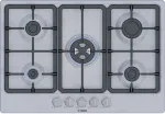 Bosch Serie 4 PGQ7B5K90 dujinė kaitlentė nerūdijantis plienas įmontuojama 75 cm 5 zonos