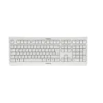 Belaidė klaviatūra CHERRY KW 3000 RF Wireless QWERTZ voki&scaron;ka balta