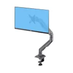 StarTech.com H1M1AG2-MONITOR-ARM stalo monitoriaus laikiklis iki 32 col. ekranams, &scaron;arnyrinė svirtis, C gnybtas, TAA standartas, plastikas / plienas, juodas