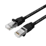 Lanview LV-UTP6A015B Cat6A U/UTP patch kabelis, 1,5 m, juodas