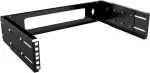 Lanview RAR200BL 2U sieninis 19 inch stovo korpusas, juodas