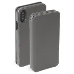 Dėklas Krusell Pixbo 4 Card SlimWallet, pilkas, iPhone XS Max