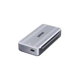 SSD korpusas Unitek S1242AGY01-EU USB4 40Gbps, M.2 NVMe, iki 8TB, aliuminis/plastikas, aktyvus au&scaron;inimas