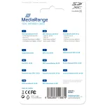 MediaRange 64GB SDXC atminties kortelė Class 10 mėlyna (MR965)