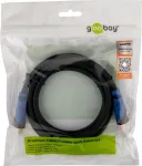 Wentronic Goobay Premium High Speed HDMI&trade; Kabel mit Ethernet, 1 m - HDMI&trade; A-Stecker > HDMI&trade; A-Stecker (72316)