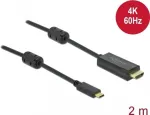 Aktyvus USB Type-C į HDMI laidas DeLOCK 85970 4K 60 Hz 2 m