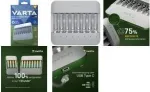 Varta Eco Charger Multi USB įkroviklis NiMH baterijoms, pilka