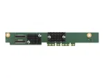Intel CYPRISER3RTM lizdo plėtiklis (riser kortelės rinkinys) Riser Slot #3, PCIe NVMe, dviejų lizdų, x8/x8