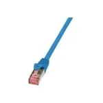 Tinklo kabelis LogiLink Cat6 S/FTP RJ-45 10m mėlynas