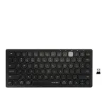 Kensington K75502DE kelių įrenginių dvigubo belaidžio ry&scaron;io kompakti&scaron;ka klaviatūra, 2,4 GHz + Bluetooth, DE i&scaron;dėstymas, juoda