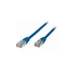 Tinklo laidas S/CONN 5m RJ45 Cat6 S/FTP Mėlynas