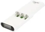 ALLNET ALL-PB103 balta universalioji baterija su LCD, Micro-USB + USB C, 3,7 V