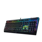 Razer BlackWidow V4 X Yellow Switch - Fortnite Ed. - Voki&scaron;kas i&scaron;dėstymas - Klaviatūra - QWERTZ