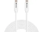 Sandberg USB-C>C USB 3.2 Gen2 100W, 5m, baltas