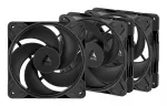 ARCTIC Freezer P14 Pro Reverse 3 vnt. - 140 mm A-RGB PWM ventiliatoriai su kabelių skirstytuvu