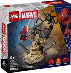 LEGO MARVEL 76334 Epinė kova: Žmogus Voras prie&scaron; Smėlio Žmogų