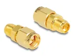 DeLOCK adapter RP-SMA lizdas į SMA ki&scaron;tuką 9 mm skersmuo 18 mm plotis
