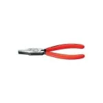 Knipex plok&scaron;čiosios replės, bendras ilgis 140 mm, juoda galvutė, atraminis rutulinis gaubtas