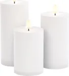 Goobay 3er-Set LED žvakių lauko rinkinys (64786)