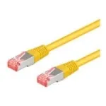 Wentronic 93847 Ethernet Patch Laidas Geltonas