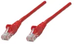 Intellinet 325967 tinklo jungiamasis kabelis (patch), Cat5e, UTP, RJ45 ki&scaron;tukas&ndash;ki&scaron;tukas, 10 m, formuotos jungtys be užkabų, raudonas
