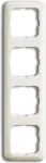 BUSCH-JAEGER Rahmen 4-fach 2514-212 Duro 2000 SI weiss 2514-212