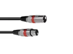 Garso kabelis Omnitronic 30220406 1 m XLR 3-pin juodas