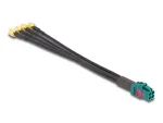 DeLOCK 90126 Mini FAKRA Z lizdo (keturgubo) ir 4 x SMA ki&scaron;tukų kabelis, A tipo
