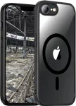 Apsauginis hibridinis &bdquo;MagSafe&ldquo; dėklas &bdquo;jt berlin Pankow&ldquo;, skirtas &bdquo;Apple iPhone 16e&ldquo; &ndash; juodas permatomas
