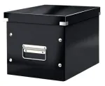 Leitz Click & Store WOW Cube Medium dėžė saugojimui, juoda