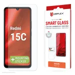 e.v.i. DISPLEX Smart Glass apsauginis stiklas &bdquo;Xiaomi Redmi 15C&ldquo; (modelis 02198)