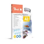 Peach PPR525-01 laminavimo mai&scaron;eliai A3 blizgūs 25 vnt.