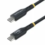 StarTech.com 3 m USB-C įkrovimo laidas, USB-IF sertifikuotas USB C laidas, 240W PD EPR, USB 2.0 Type-C ne&scaron;iojamojo kompiuterio įkroviklio laidas, USB-C duomenų perdavimo laidas, TPE apvalkalas, M/M