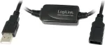 Logilink UA0146 USB kabelis juodas