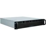 Serverinis korpusas Inter-Tech 2U 2404L Rack juodas, pilkas